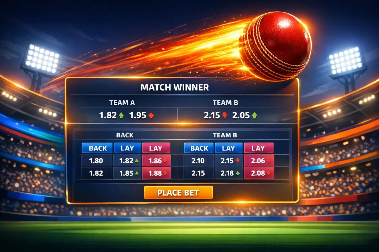 Tiger Exchange cricket betting on TigerExchBiz.com with live odds interface